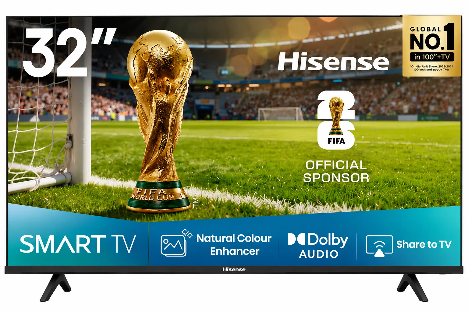 Hisense 32A4QKEN 4K UHD Smart TV